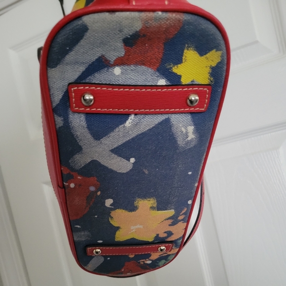 Dooney & Bourke Grafitti Satchel - Picture 6 of 13